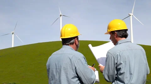 Clean Energy Engineers Stock Footage 43359114