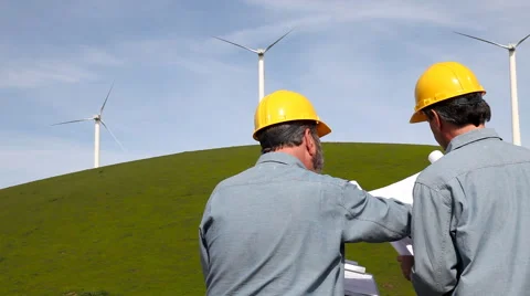 Clean Energy Engineers Stock Footage 43359192