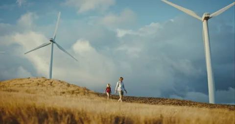 Clean Energy for Future Generations Stock Footage 150165774