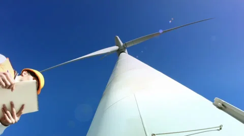 Clean Energy Report Video stock 36683107