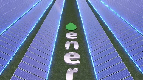 Clean Energy - Solar Panel 4K 動画素材 142545766