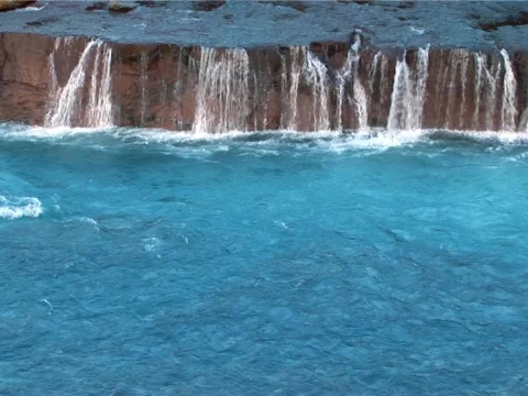 Clean Falls Stock Footage 490312