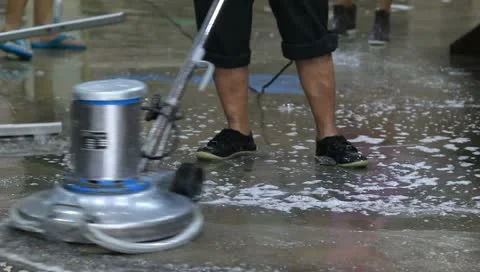 Clean the floor Stock Footage 11138365