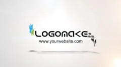 Clean Fragment Logo Opener Stock After Effects