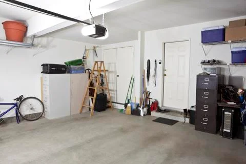 Clean garage Stock Photos