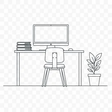 Clean geometric background with intersecting lines and squares Stock Illustration