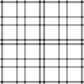 Clean, geometric plaid pattern with interwoven lines. Versatile background fo Illustrazione stock