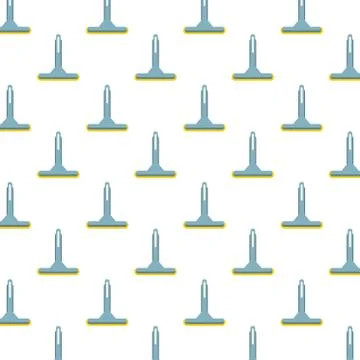 Clean glass brush tool pattern Stock Illustration