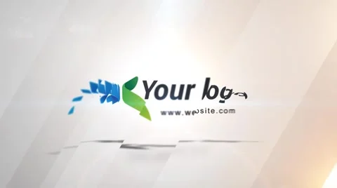 Clean Glass Logo Reveal 스톡 After Effects