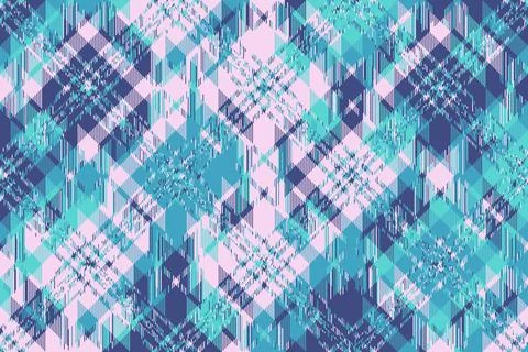Clean glitch background with refined motion and controlled visual noise. Id.. イラスト素材