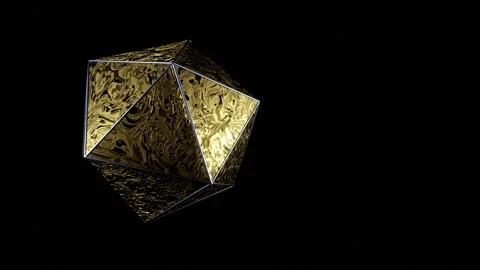 Clean Golden Form Stock Footage 248310408