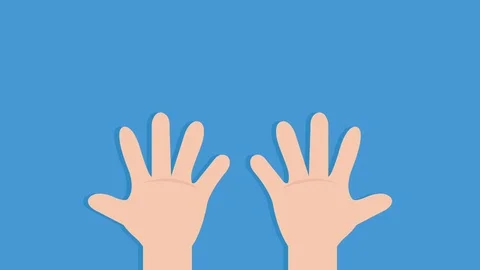 Clean Hands Short Animation Stock Footage 127592570