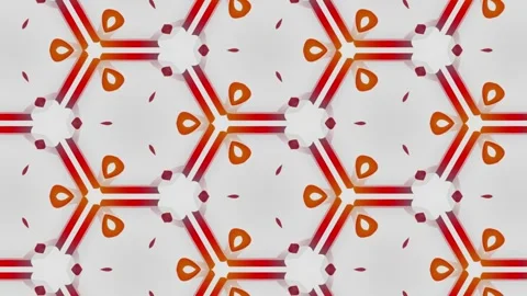 Clean hexagonal geometric pattern loop with minimal corporate technology style Stock Footage 336507395