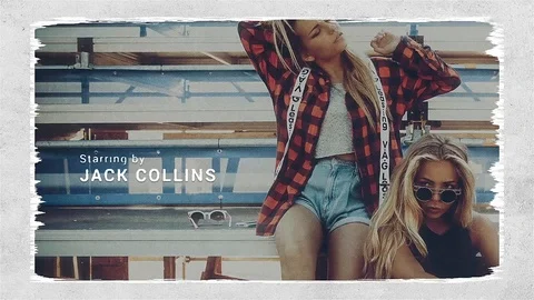 Clean History Slideshow 스톡 After Effects