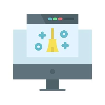 Clean Icon Image. Stock Illustration
