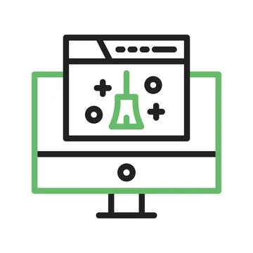 Clean Icon Image. Stock Illustration