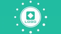 Clean Infographic Text and Logo Reveal Opening Intro Flat Color Design Stock After Effects