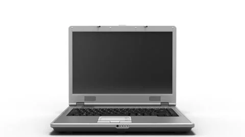 Clean Laptop Animation HD Stock Footage 8607481