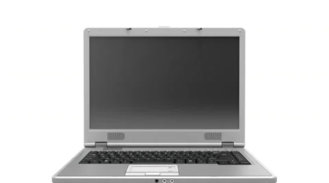 Clean Laptop Animation HD Stock Footage 10361286