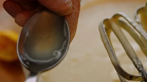 Clean the lemon juice kernels for the cheesekake ingredients. 4k video Stock Footage 157792757