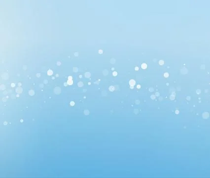 Clean Light Blue Bokeh Vector Background for Healthcare and Winter Stock-Illustration