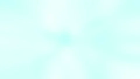 Clean Light Turquoise Radial Glow Loop Minimalist Broadcast Video Background Stock Footage 340127886