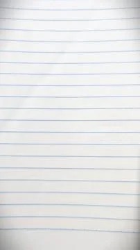 Clean Lined Notebook Paper Background Stock Photos