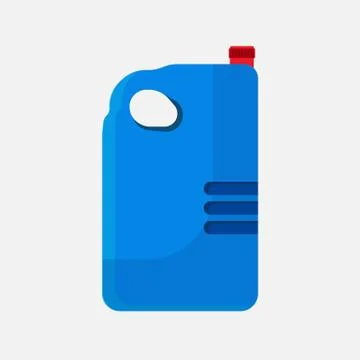 Clean liquid vector illustration bottle household design. Wash domestic deter 스톡 일러스트