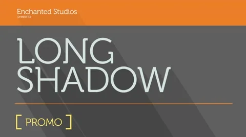 Clean Long Shadow Promo Stock After Effects