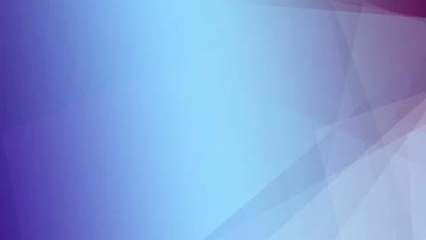 Clean low-poly geometric shapes blend into a calming blue gradient with sub.. Illustrazione stock