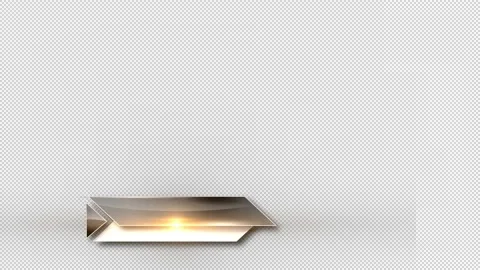 Clean Lower Third BL 2 Stock-Footage 137342810