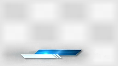 Clean Lower Third DB 1 Stock-Footage 137342474