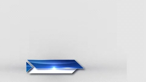 Clean Lower Third DB 2 Stock Footage 137342719