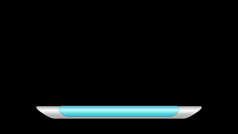 Clean Lower Third scv2.1 - turquoise Stock Footage 87155982