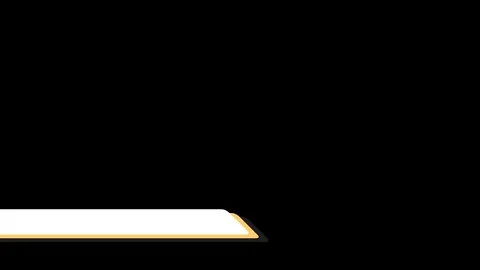 Clean Lower Third scv3 Stock Footage 87155993