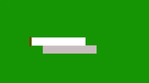 Clean Lower Third Title Animation Motion Graphics | Minimal 2D Green Screen Vidéo 340656165
