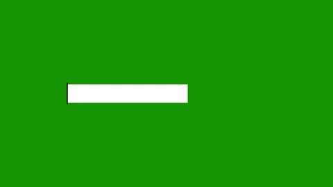 Clean Lower Third Title Animation Motion Graphics | Minimal 2D Green Screen Stock Footage 340656166