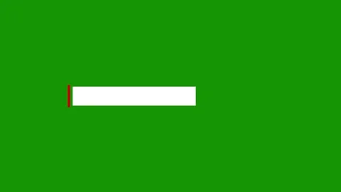 Clean Lower Third Title Animation Motion Graphics | Minimal 2D Green Screen Stock Footage 340656168