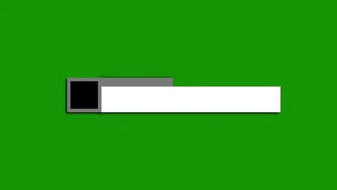 Clean Lower Third Title Animation Motion Graphics | Minimal 2D Green Screen Stock Footage 340656229