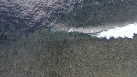Clean Malibu Wave Stock Footage 221945081