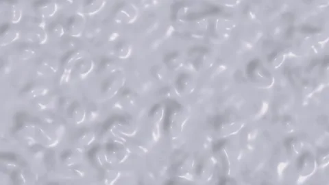 Clean Milk Liquid Wave Texture Minimalist Grey Looping Video Render Stock Footage 340127800