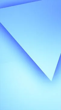 Clean minimal geometric blue background with soft shadows and modern abstra.. Stock Illustration