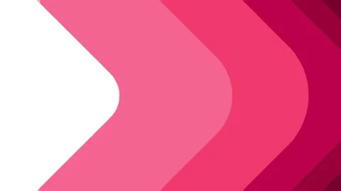 Clean Minimalist Arrow Shape Wipe Transition Set with Solid Color Fill Video stock 331555864