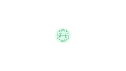 Clean modern 4K motion graphics seamless looping animation of a transparent.. Vídeos de archivo 345640610