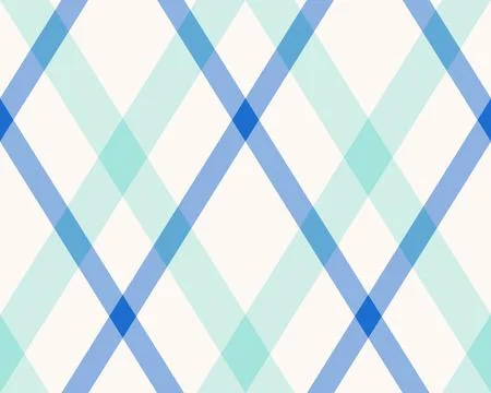 Clean, modern abstract background featuring intersecting light blue and mint  Stock Illustration