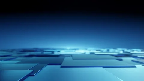 Clean modern geometric background technology Stock Footage 262895170