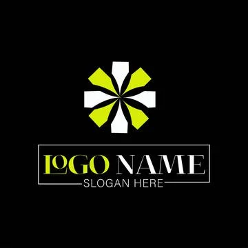 Clean Modern Logo Stock Illustration