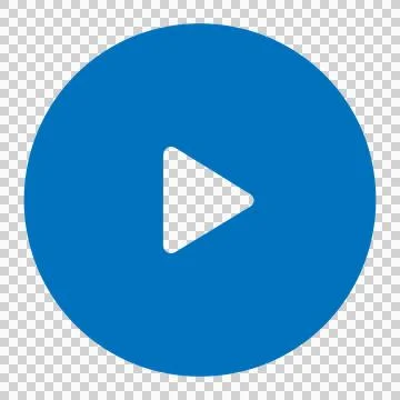 Clean, modern play icon. Stock Illustration