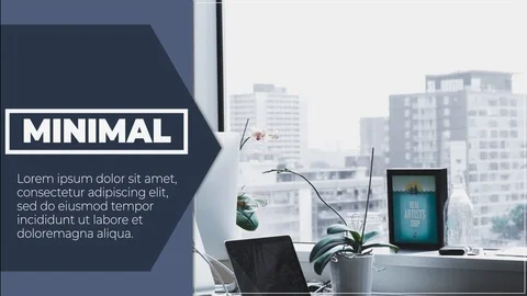 Clean &amp; Modern Promo Stock After Effects
