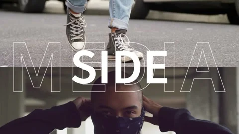 Clean Modern Side Reveal 库存 After Effects
